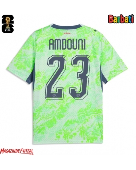 Elveția Zeki Amdouni #23 Tricou Fotbal Replică Mondial 2026 Barbati Deplasare Elveția Zeki Amdouni #23 Tricou Fotbal Replică Mondial 2026 Barbati Deplasare